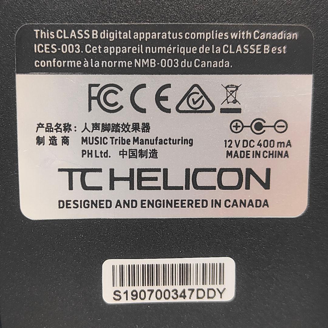 TC-Helicon VOICETONE C1 ボーカルエフェクター 元箱付き