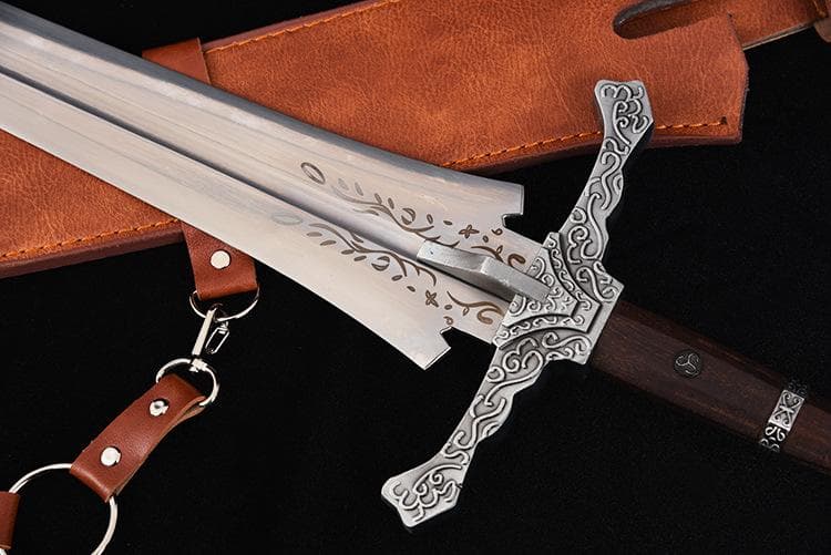 騎士大剣エルデン法環 日本刀 模造刀 居合刀 武士道 武蔵 鑑賞用 手鍛造打