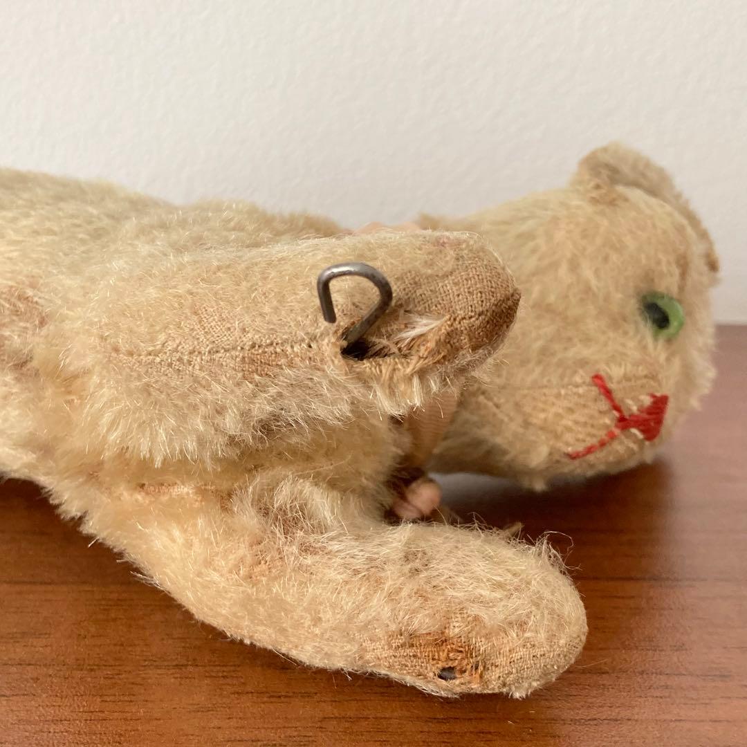 希少　子猫　ぬいぐるみ　ドイツ　ヴィンテージ　アンティーク