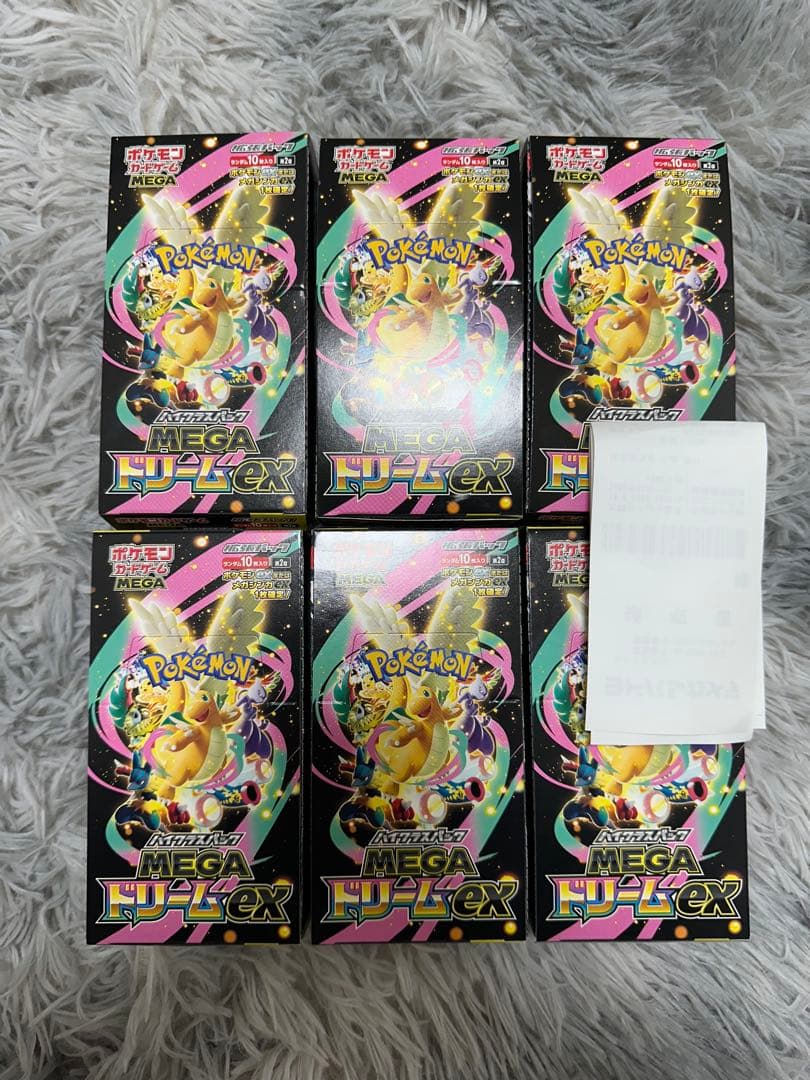 ポケモンカード　ハイクラスパックMEGAドリームex 6BOX