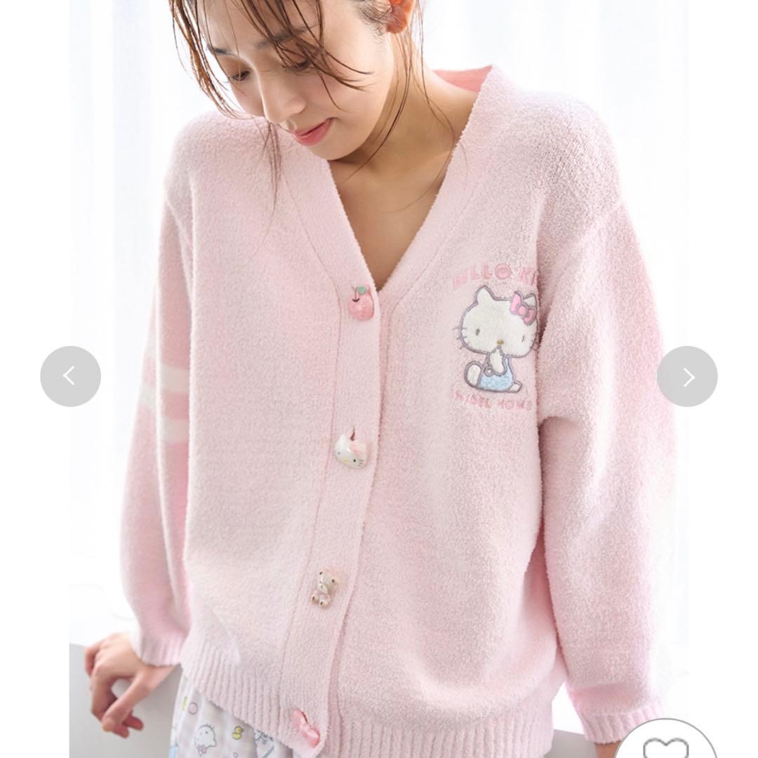 おまけ付　スナイデルホーム　ハローキティ ニットカーディガン