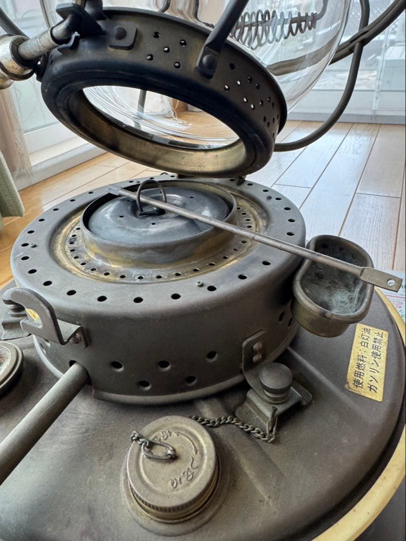 日本船燈 石油ストーブ　ゴールドフレーム ISー1