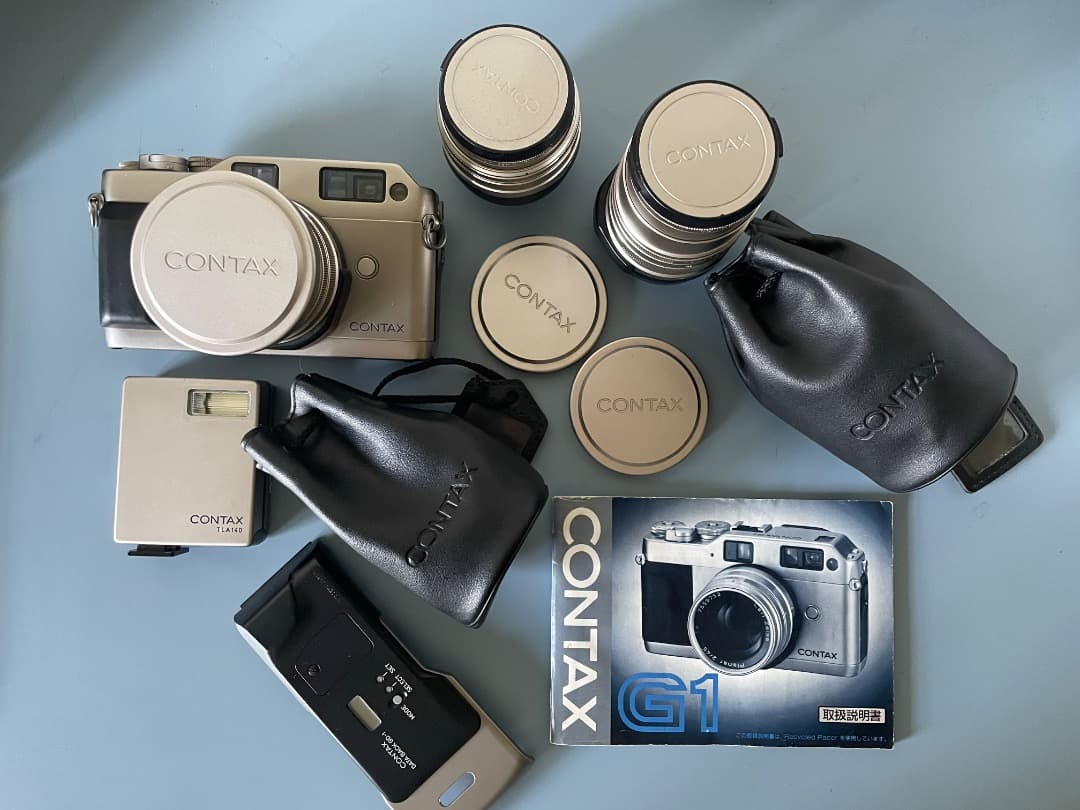 ゆ*け様 CONTAX G1 フィルムカメラ　名品Gレンズ３本　SET