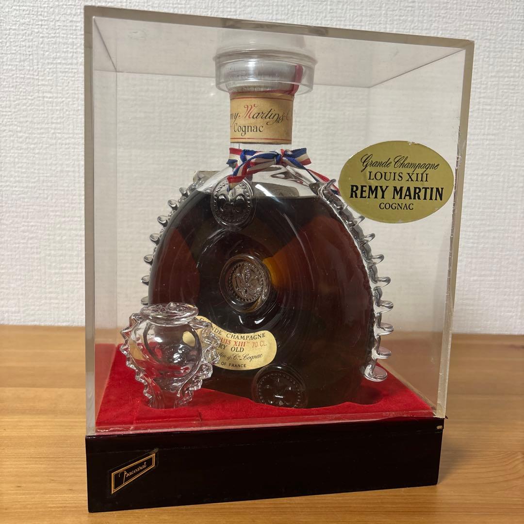 ルイ13世　レミーマルタン バカラボトル ベリーオールド クリアケース❸