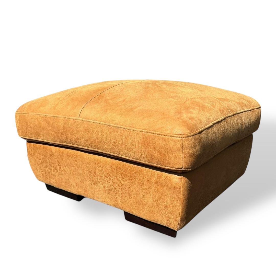 関家具 キャメル スクエア オットマン ソファ