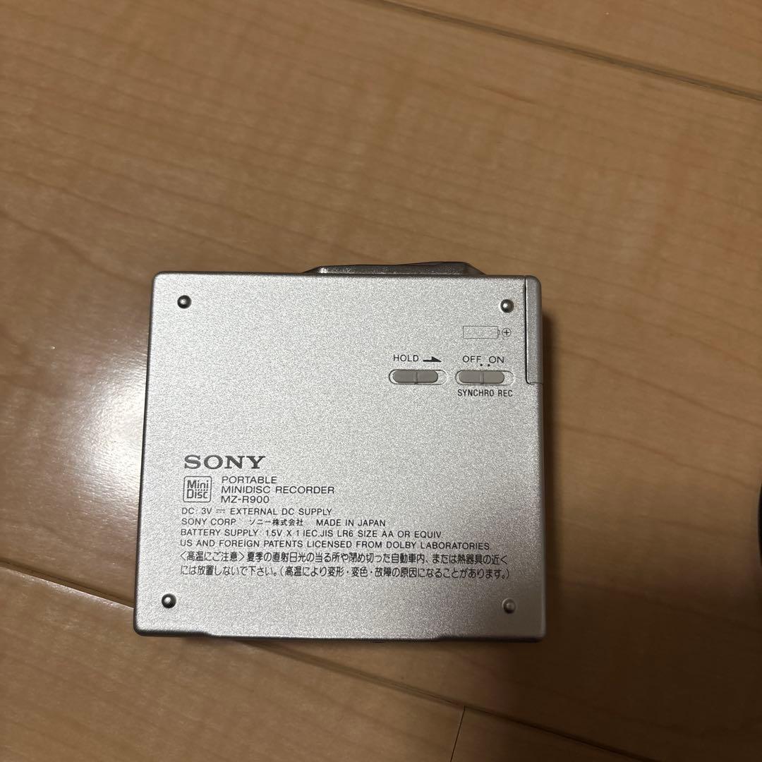 SONY ソニー MDウォークマン MDレコーダー MZ-R900