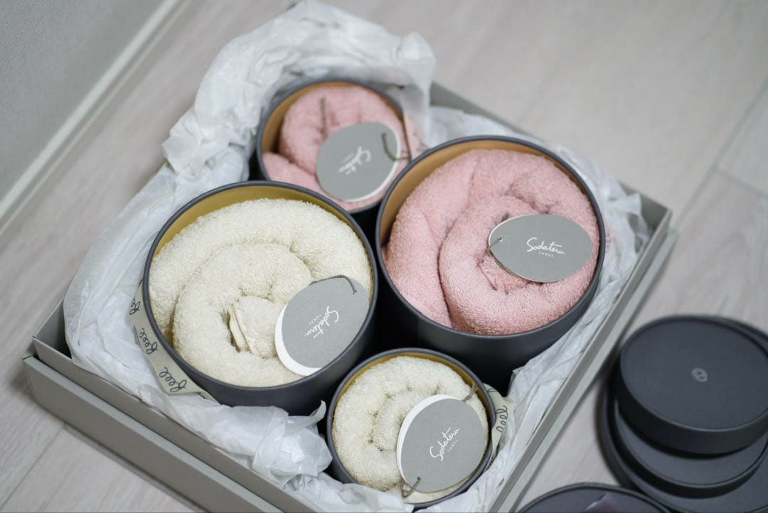 Sodateru タオルセット ギフトボックス入り　伊勢丹