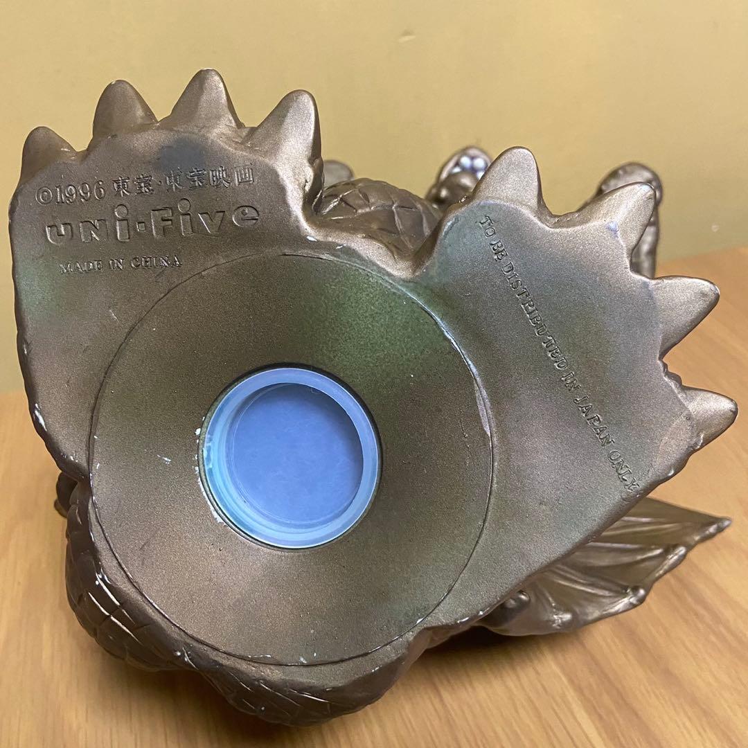 ユニファイブ　宇宙超怪獣 キングギドラ 貯金箱　ソフビ 5451