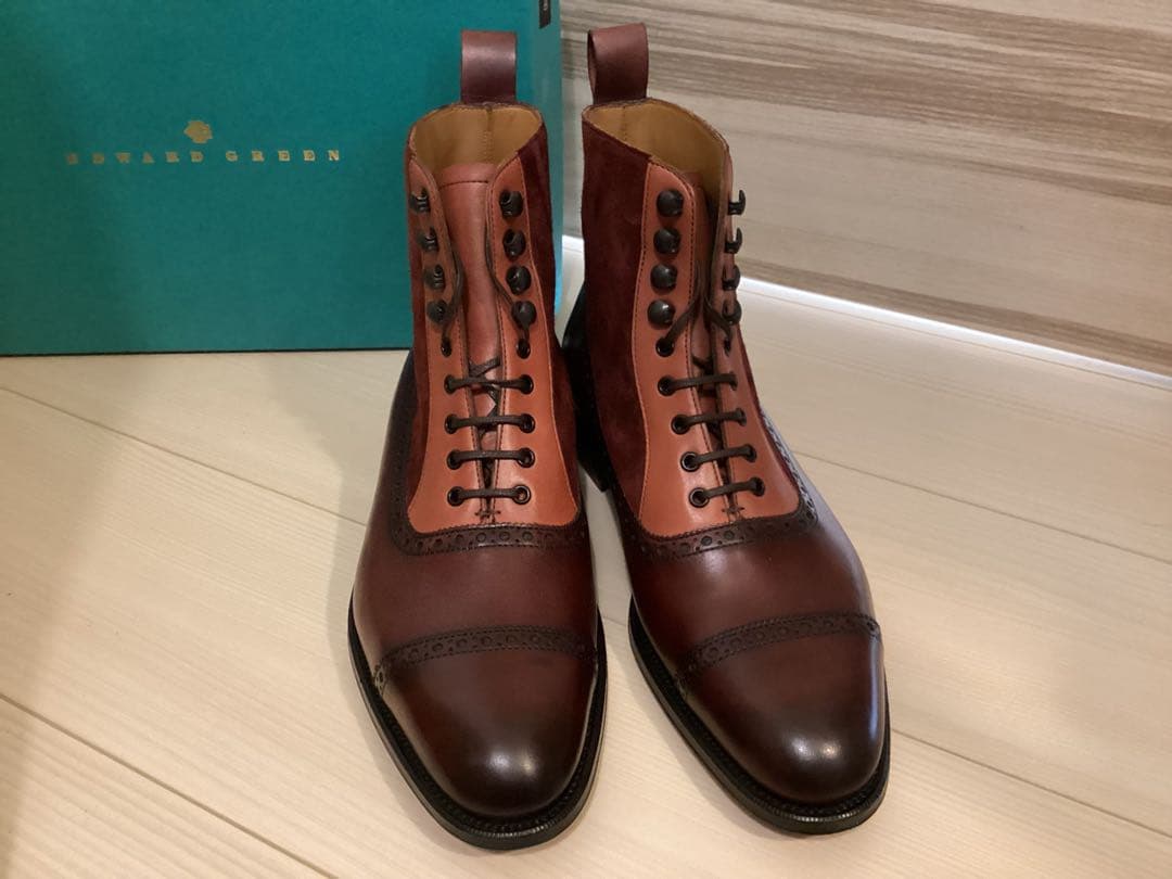 希少新品未使用品　Edward Green シャノン　6E 82ラスト