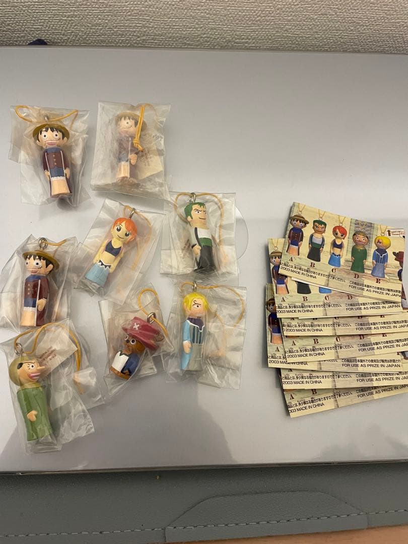 希少 ワンピース　こけっきー　ミニフィギュア　ストラップ　こけしレア　初期当時物