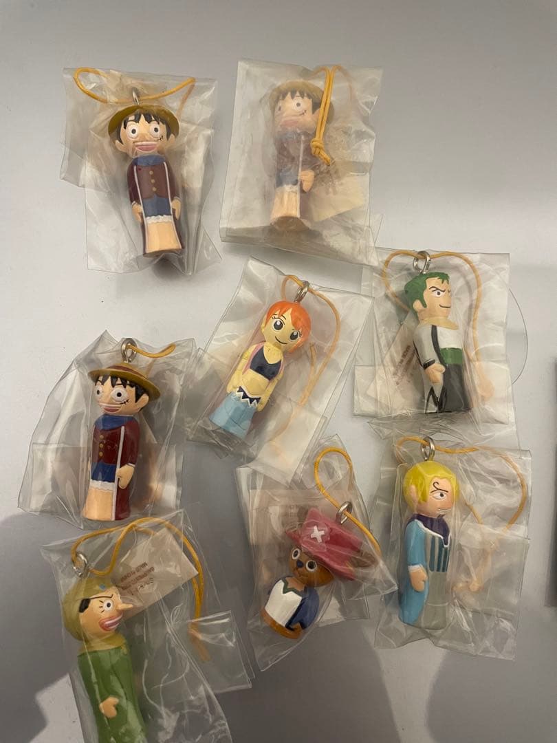 希少 ワンピース　こけっきー　ミニフィギュア　ストラップ　こけしレア　初期当時物