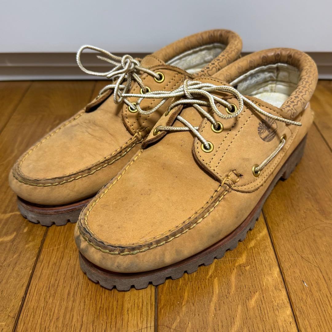 Timberland 3eye クラシックラグ イエローベージュ　ヌバック