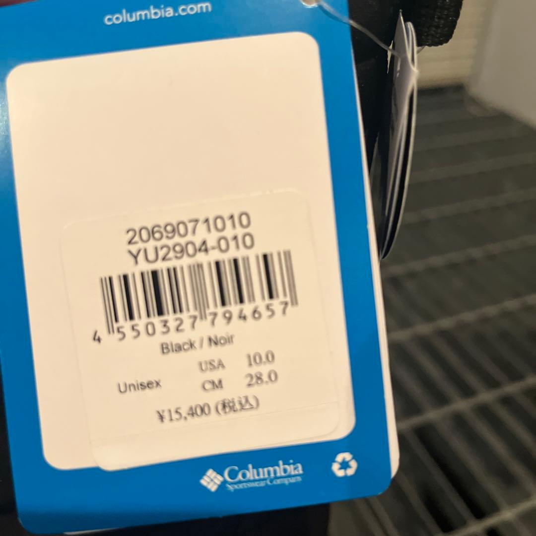 新品未使用　Columbia ユニセックス スノーブーツ 28.0cm ブラック