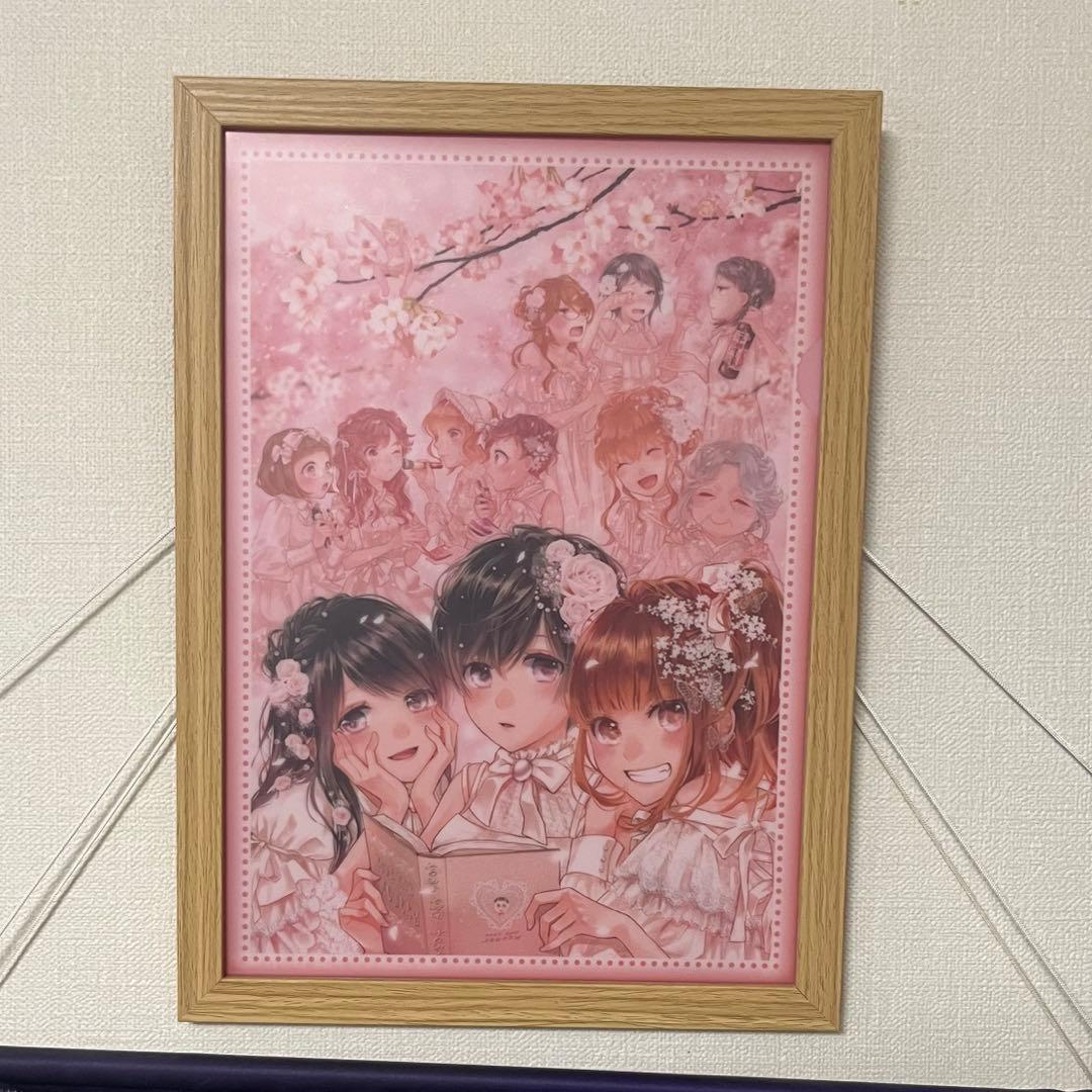 僕らはみんな河合荘　恋愛ラボ　宮原るり展　クリアファイル　額装