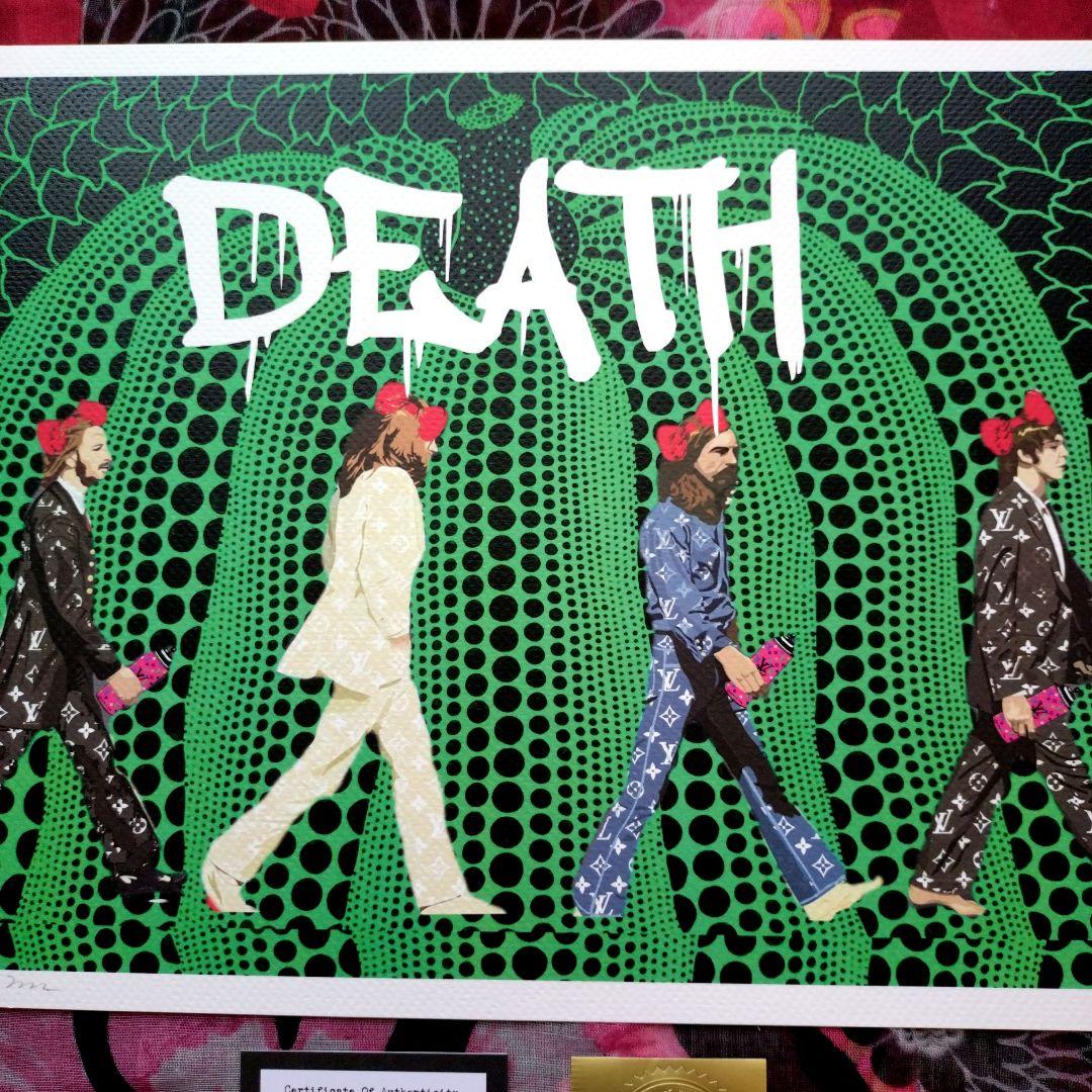 death nyc 世界限定100枚　ビートルズ　草間彌生　かぼちゃ