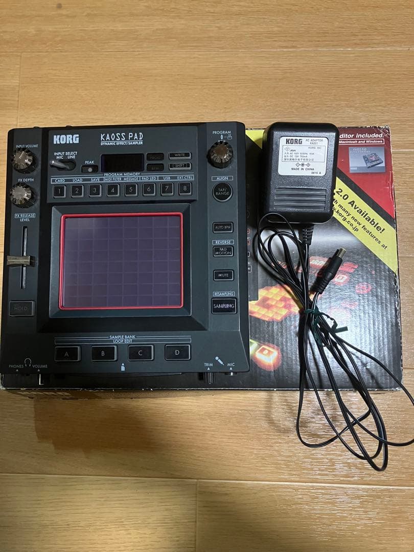 KORG KAOSS PAD KP3 ダイナミックエフェクト・サンプラー