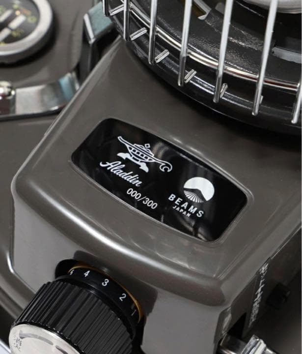 新品未使用　アラジン×ビームスコラボ　限定墨黒　ブルーフレームヒーター