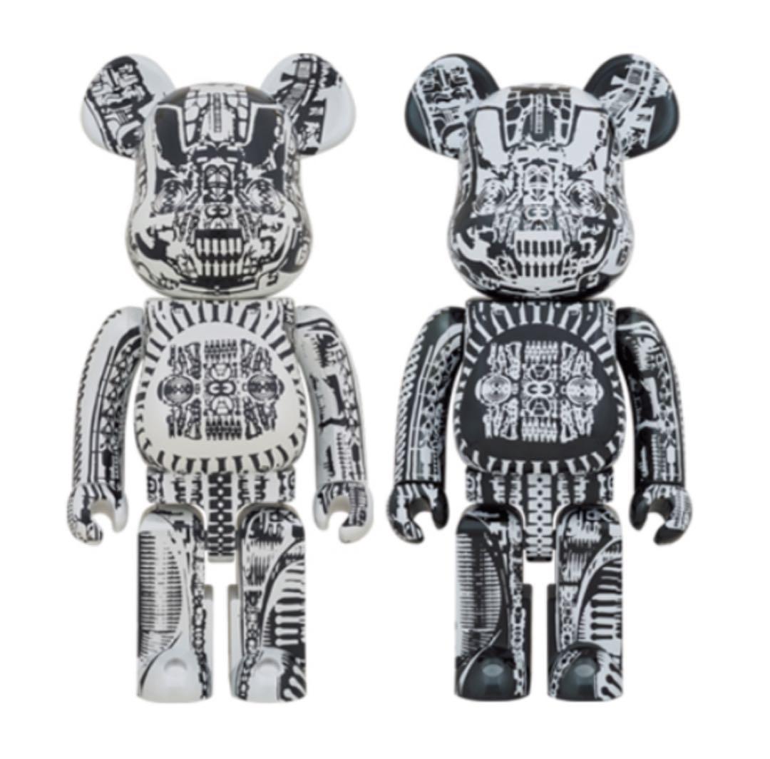 新品未開封★1000％ BE@RBRICK H.R.GIGER ベアブリック 白