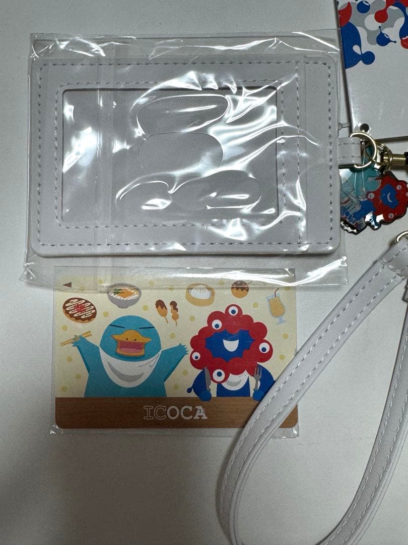 関西万博 ミャクミャク 記念ICOCA 合皮パスケース付き