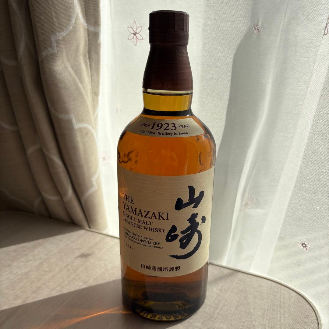 【未開封】山崎 シングルモルトウイスキー 700ml 43%