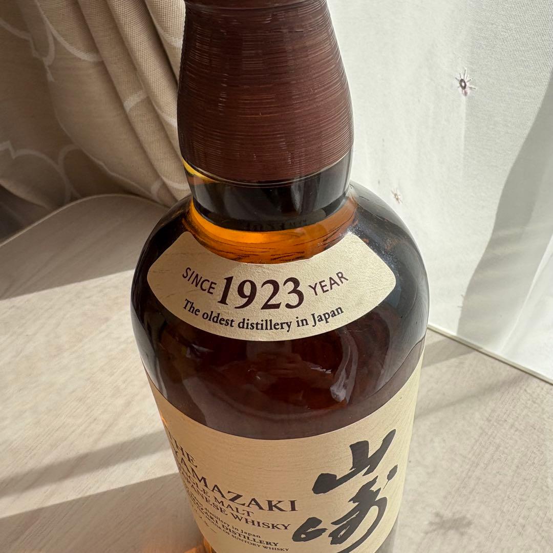 【未開封】山崎 シングルモルトウイスキー 700ml 43%