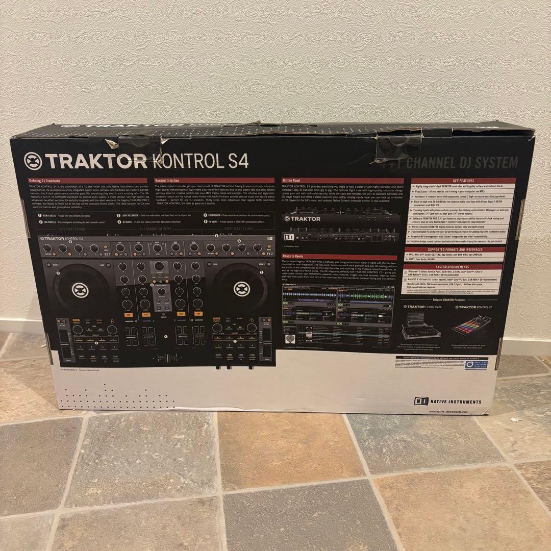 【美品】 NI TRAKTOR KONTROL S4 DJコントローラー