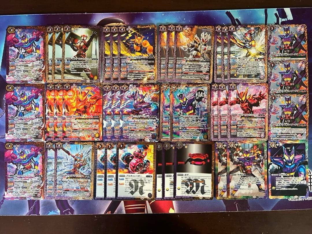 バトスピ　仮面ライダーガヴ　デッキ　バトルスピリッツ　スリーブ50枚付き