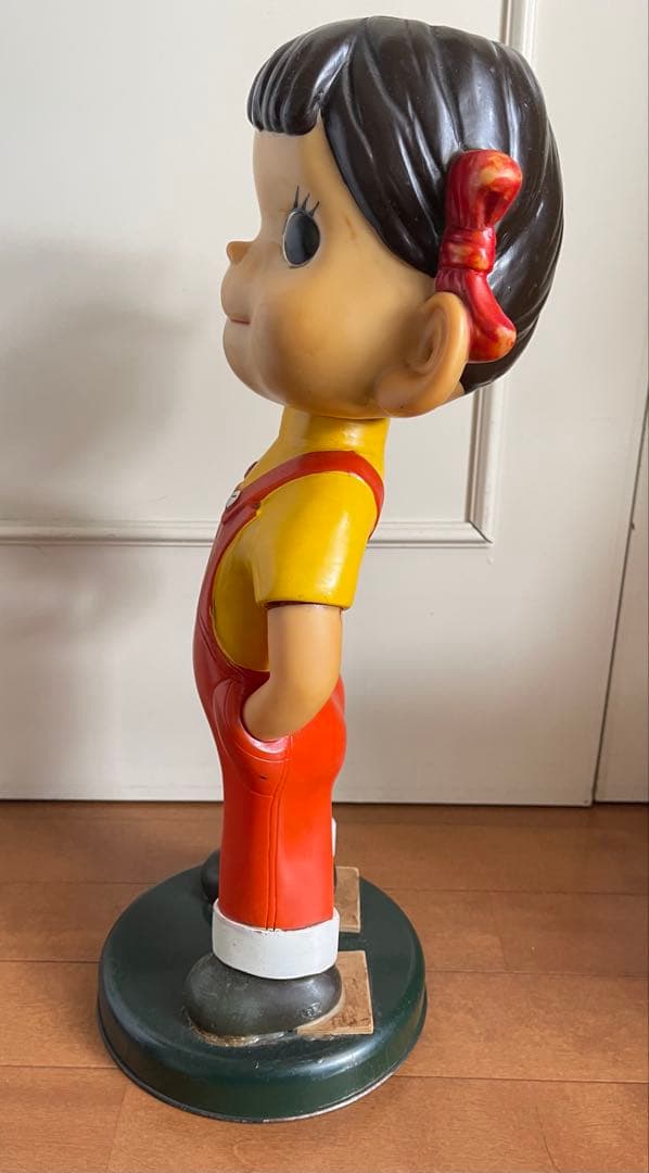 不二家ペコちゃん　首振り　 【当時物】店頭用 全高47cm