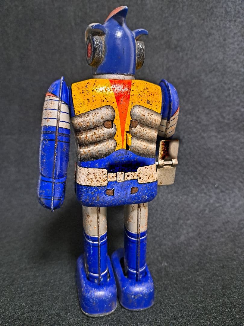 超激レア ポピー宇宙鉄人キョーダイン グランゼル ゼンマイ ブリキ