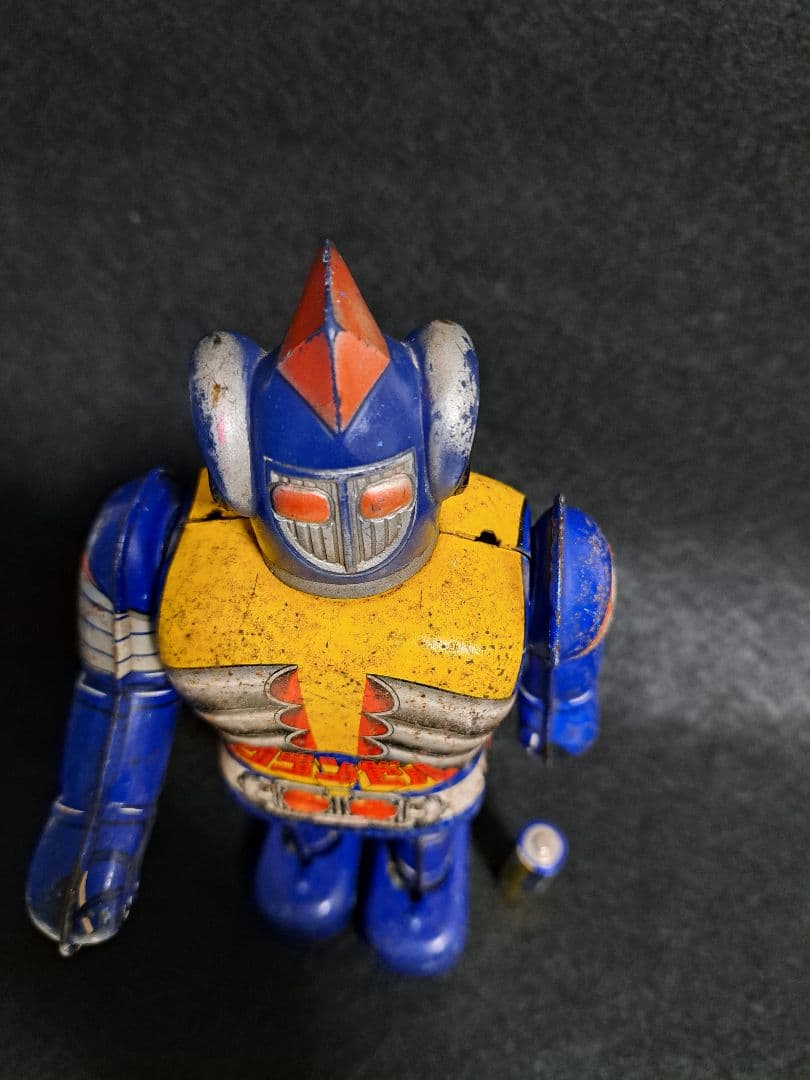 超激レア ポピー宇宙鉄人キョーダイン グランゼル ゼンマイ ブリキ