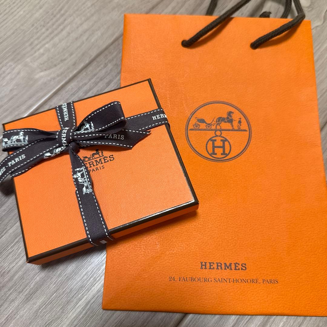 エルメス　バスティア　ケース　新品未使用　ノワール　W刻印