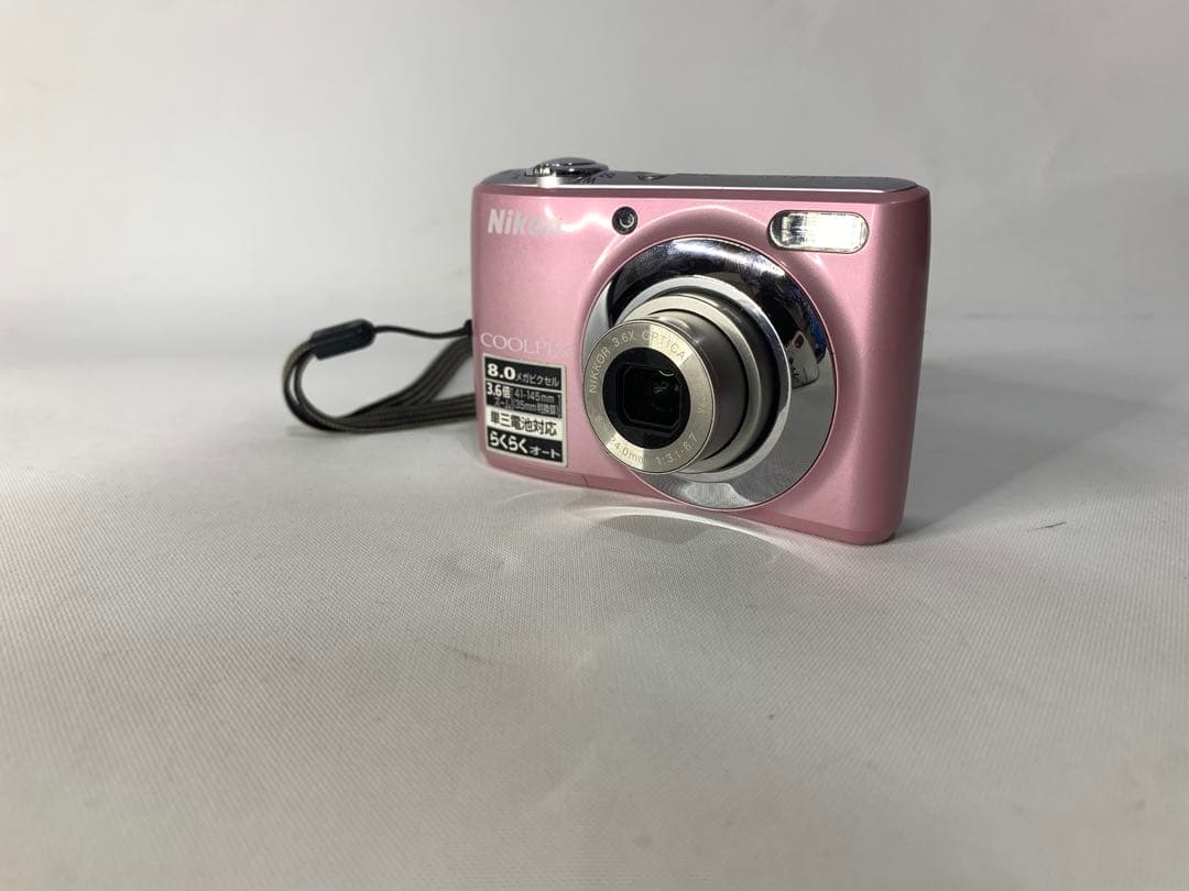 Nikon デジタルカメラ COOLPIX L21 ピンク デジカメ 乾電池式