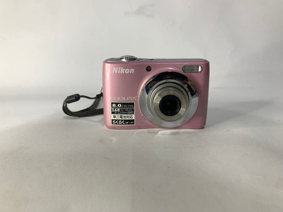 Nikon デジタルカメラ COOLPIX L21 ピンク デジカメ 乾電池式