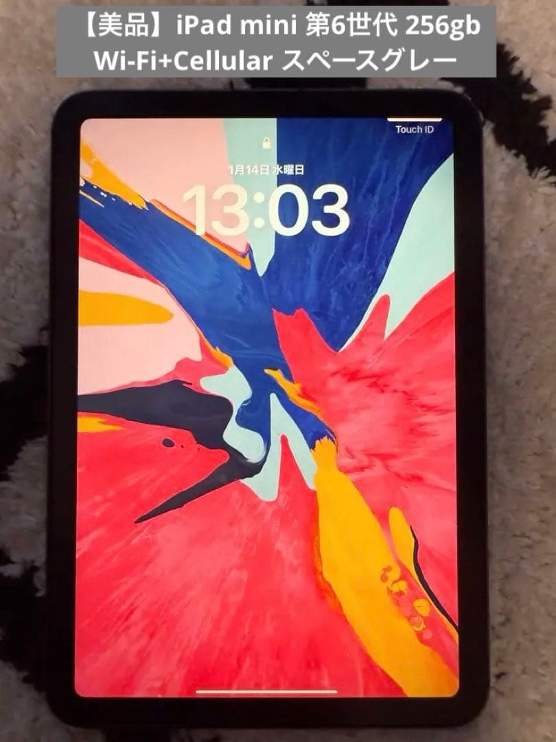 Apple iPad mini(第6世代)スペースグレー 256 セルラーモデル
