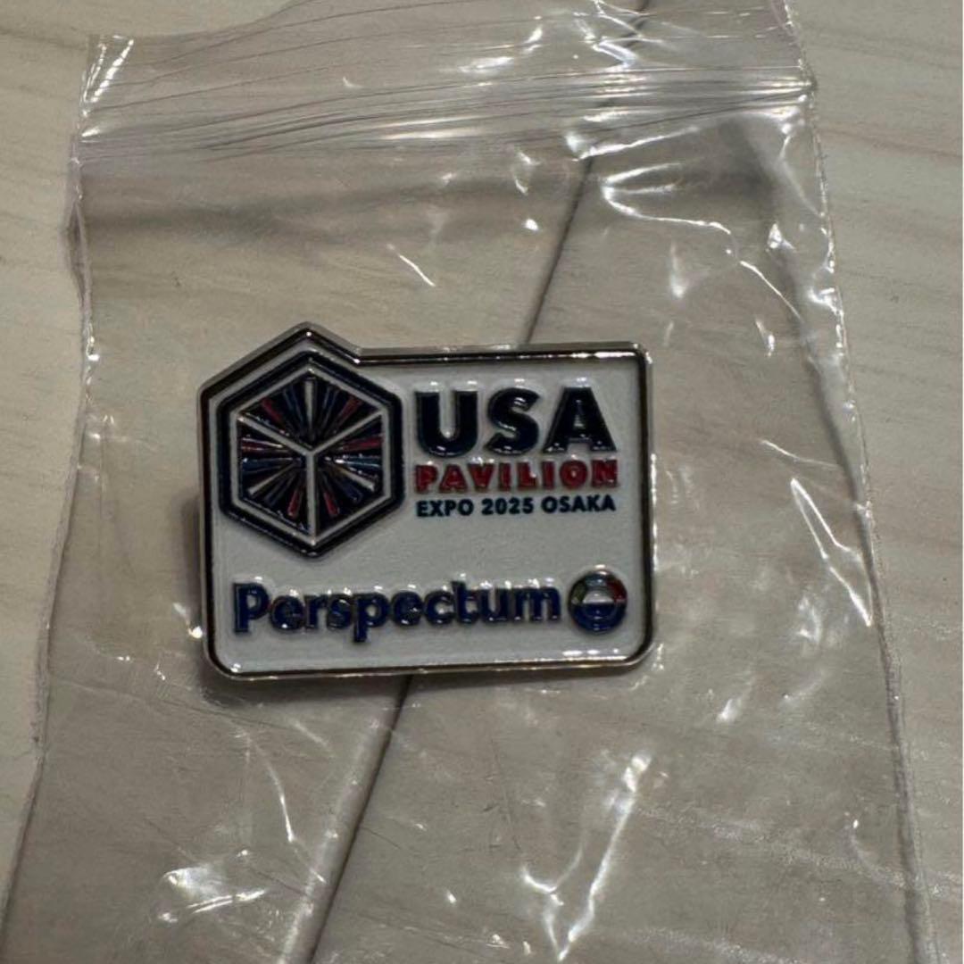 万博2025 アメリカ館　ピンバッジ Perspectrum 非売品