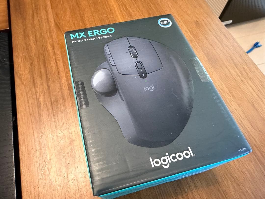 【新品】logicool MX ERGO アドバンス ワイヤレス トラックボール