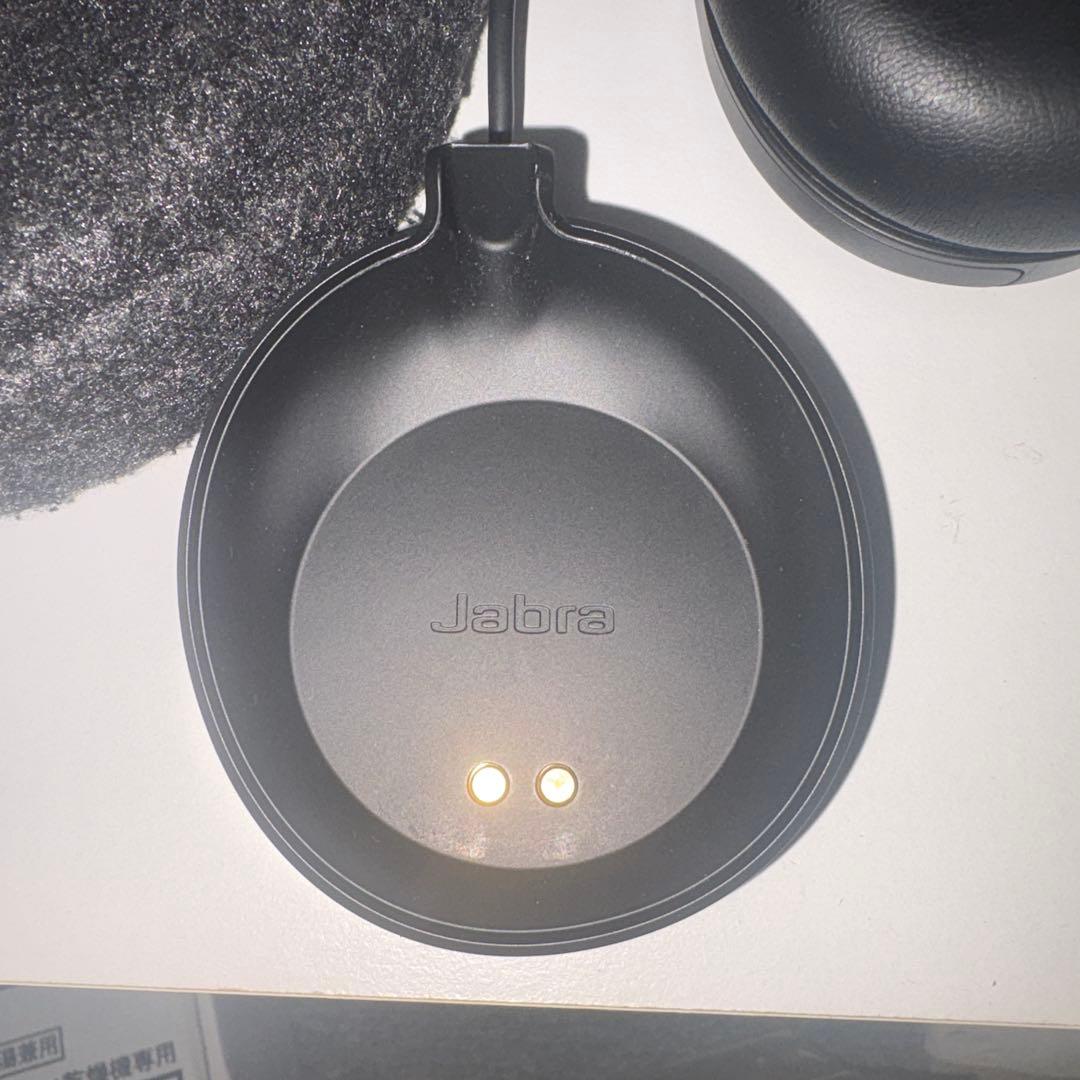 (ジャンク) Jabra Evolve2 75 本体、ソフトケース、充電ドック