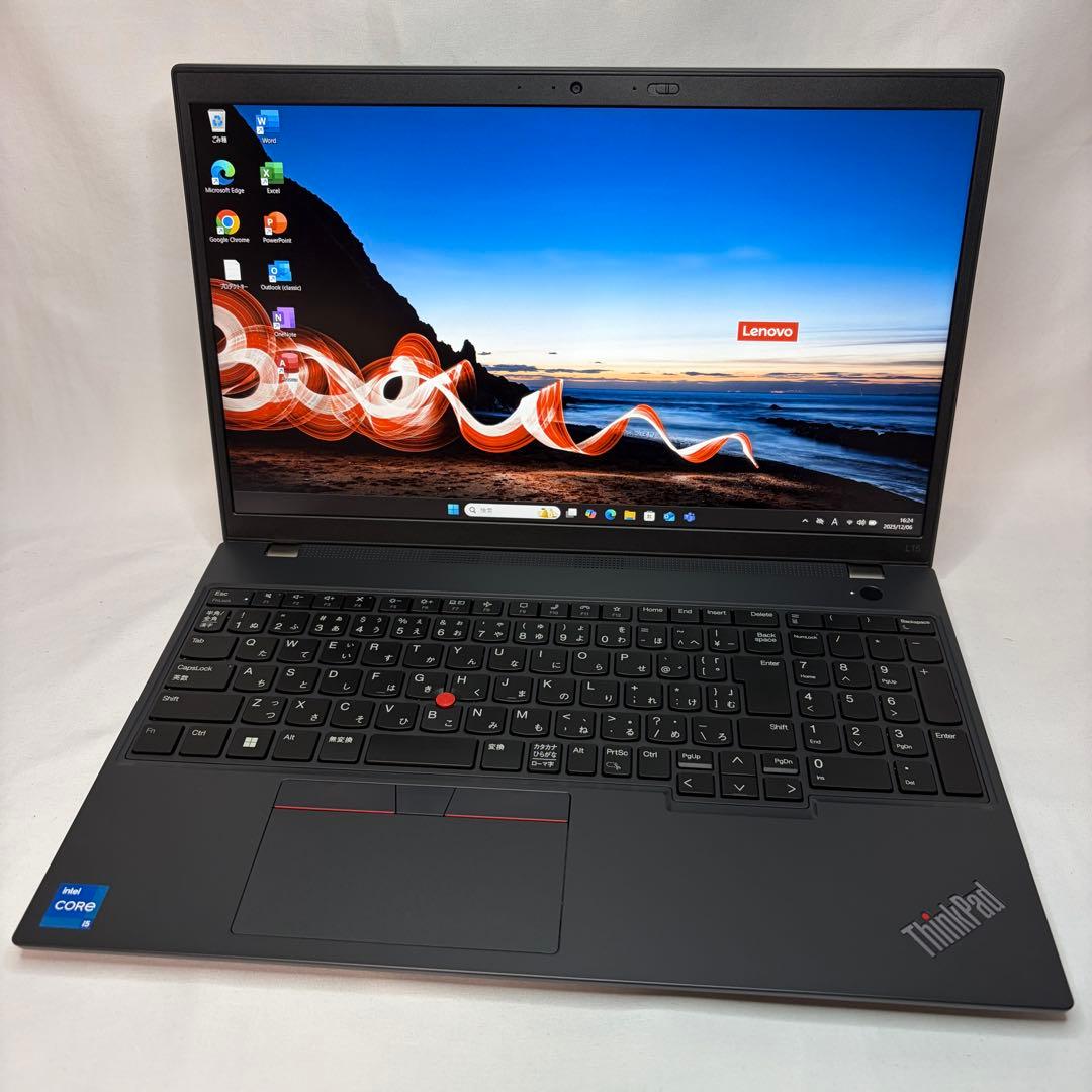 美品 ThinkPad L15 Gen3 第12世代 i5 16GB 256GB