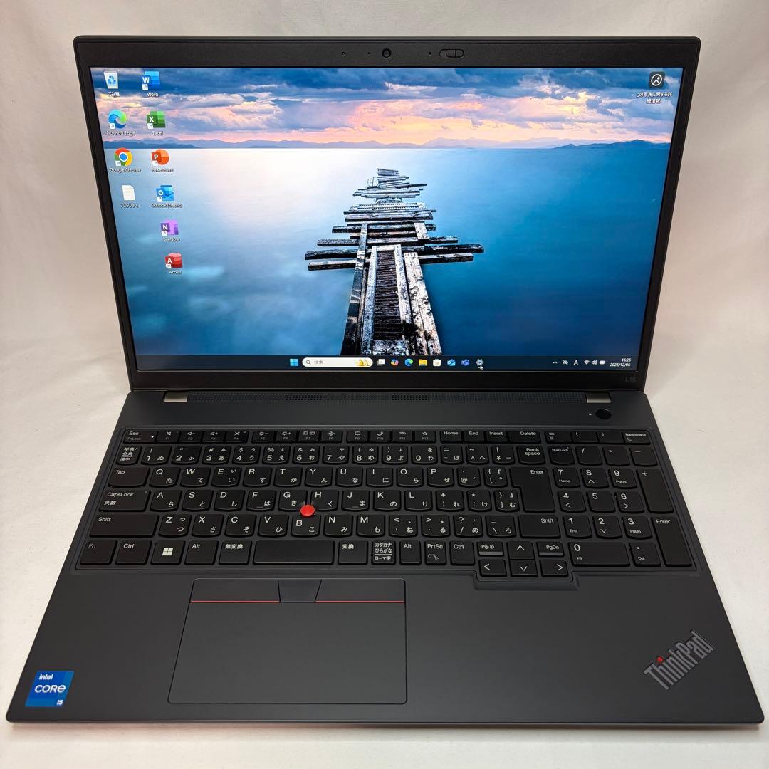 美品 ThinkPad L15 Gen3 第12世代 i5 16GB 256GB
