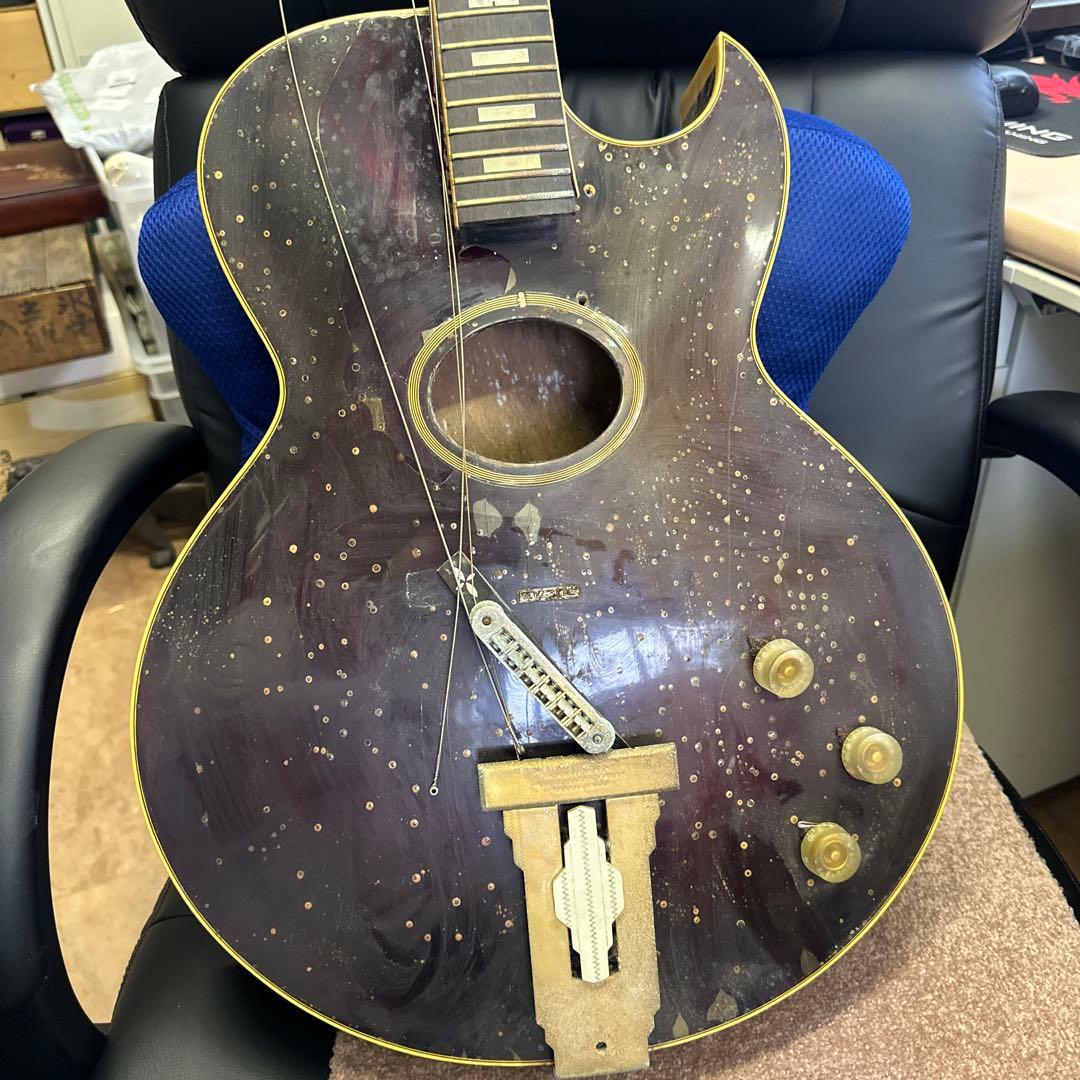 【ジャンク品】 GRECOのフルアコ ハワードロバーツモデル