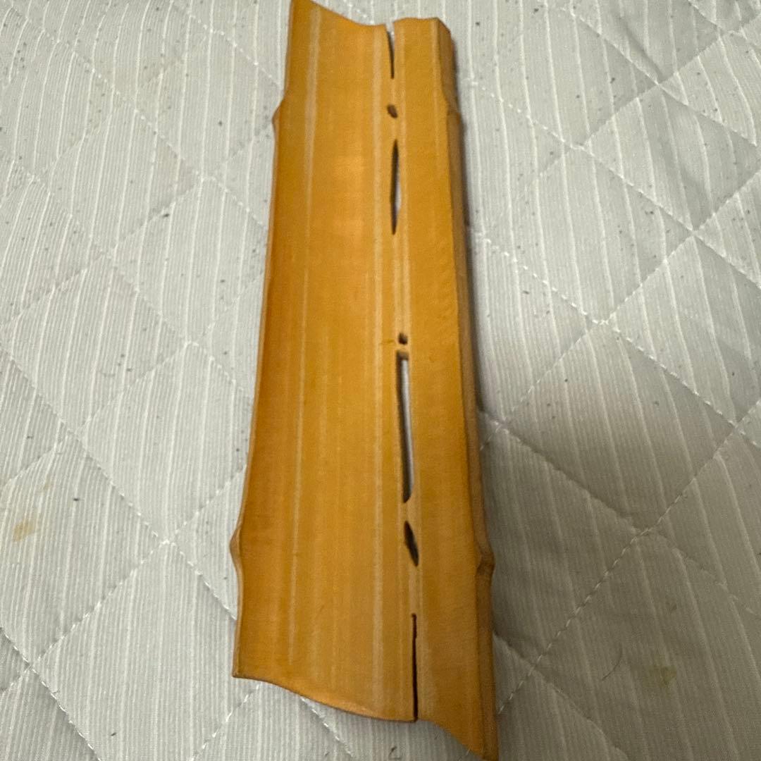 中国古美術 扇子 在銘 文房具　煎茶道具　茶合　山水人物彫　竹茶合 詩文彫