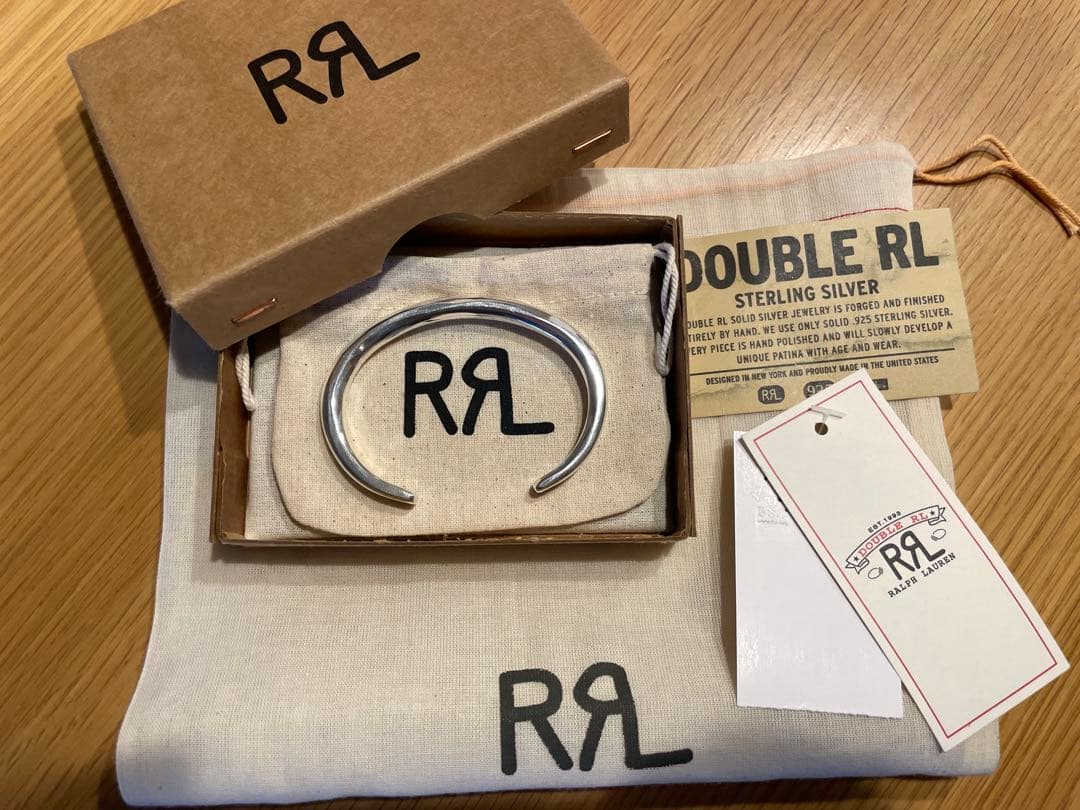 RRL ダブルアールエル　シルバー バングル Mサイズ