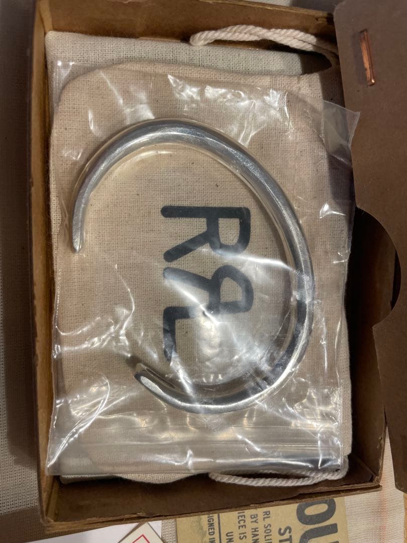 RRL ダブルアールエル　シルバー バングル Mサイズ