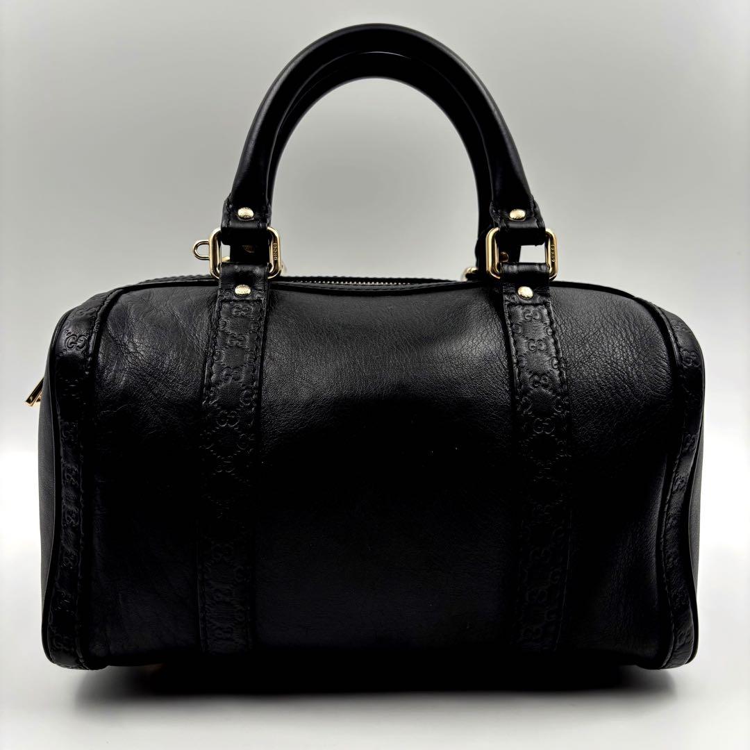 ✨極美品✨　GUCCI ハンドバック　シマ　2way ミニボストン　希少　付属品