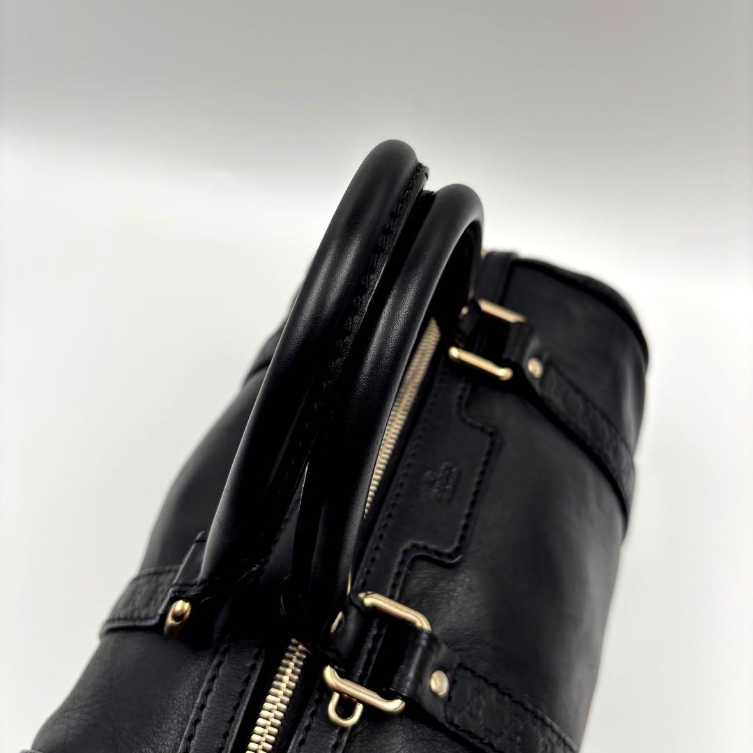 ✨極美品✨　GUCCI ハンドバック　シマ　2way ミニボストン　希少　付属品