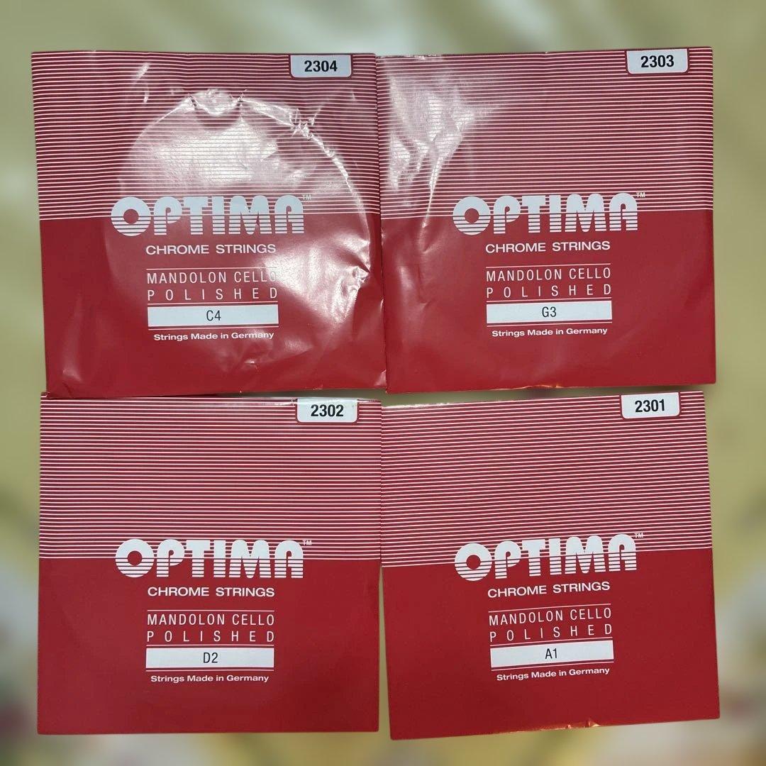 OPTIMA マンドロンチェロ　弦　4種セット