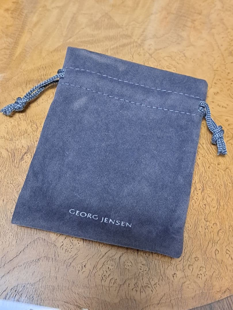 美品ジョージジェンセン silver925 ブローチ 20 デンマーク製 巾着付