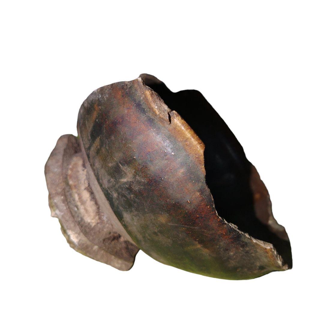 16世紀　桃山時代　岐阜県定林寺窯　天目茶碗　出土品