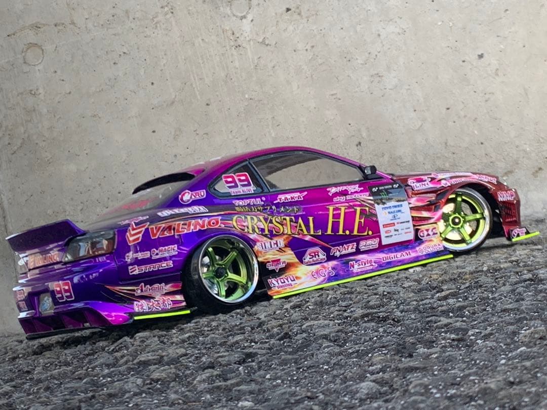 アディクション　アライブフーン　シルビア　限定ボディ キャンディーラメ塗装品