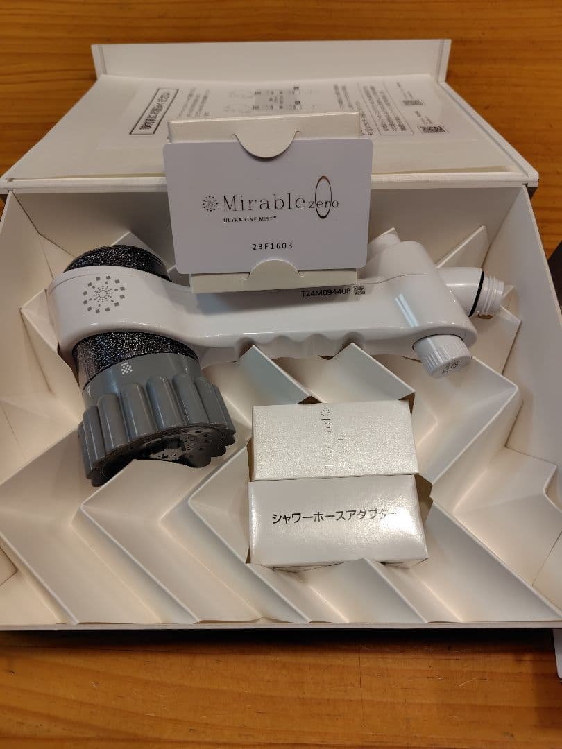 【新品未使用】ミラブルゼロ　シャワーヘッド